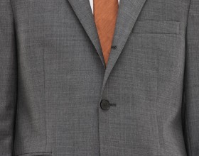 Drifter jacket structured grey