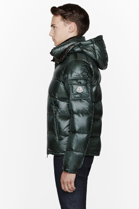 Green removable collar Zin jacket - Image 5